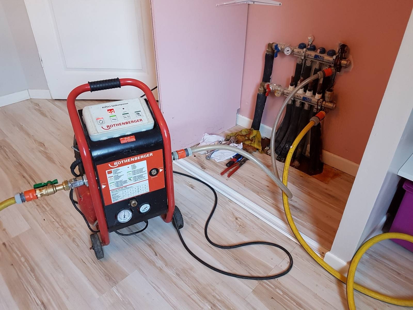 Bağlarbaşı Vaillant Hermetik Şofben Petek Temizliği